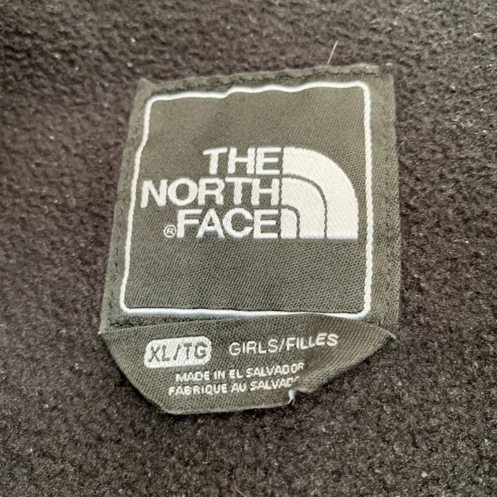 Black North Face fleece Girls’ XL Denali Jacket - Picture 4 of 7